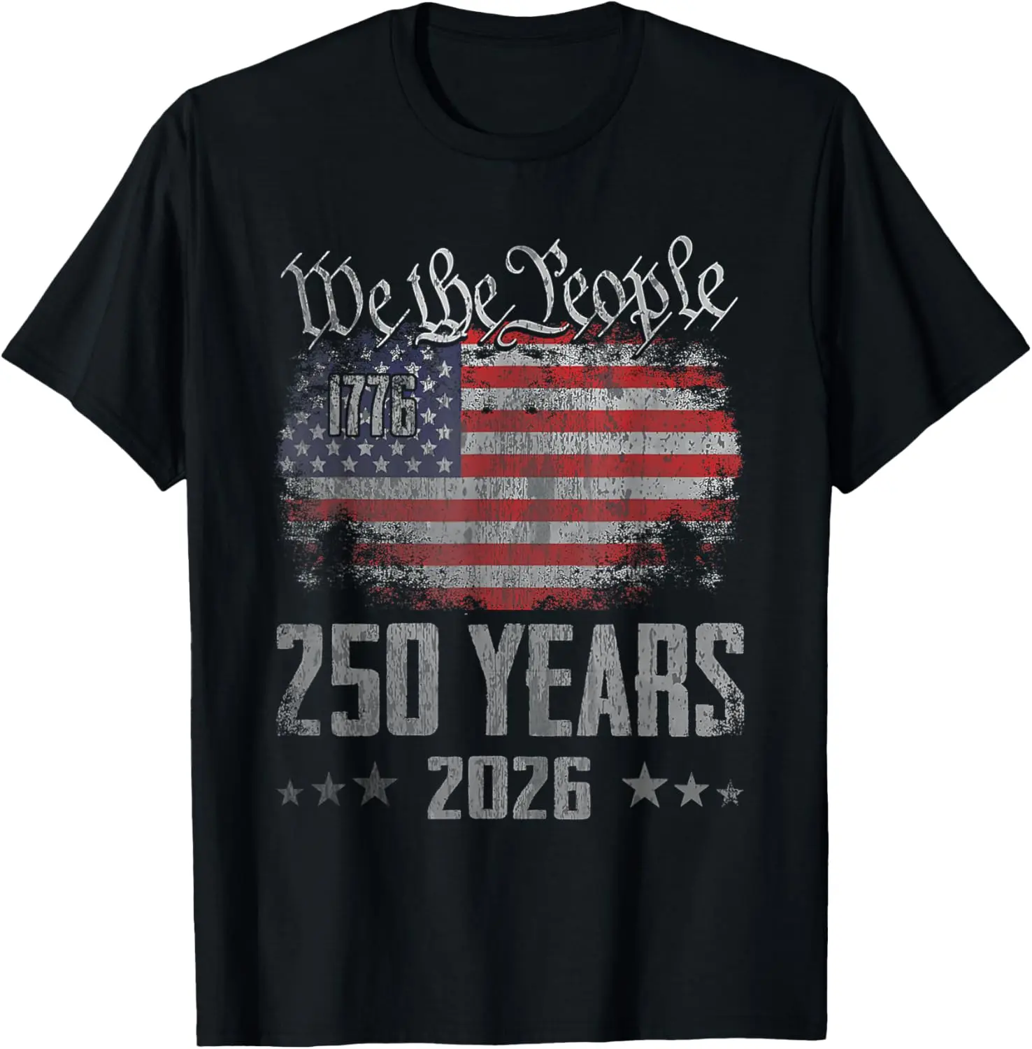 250 Years American 250th Anniversary USA Patriotic 4th July T-Shirt