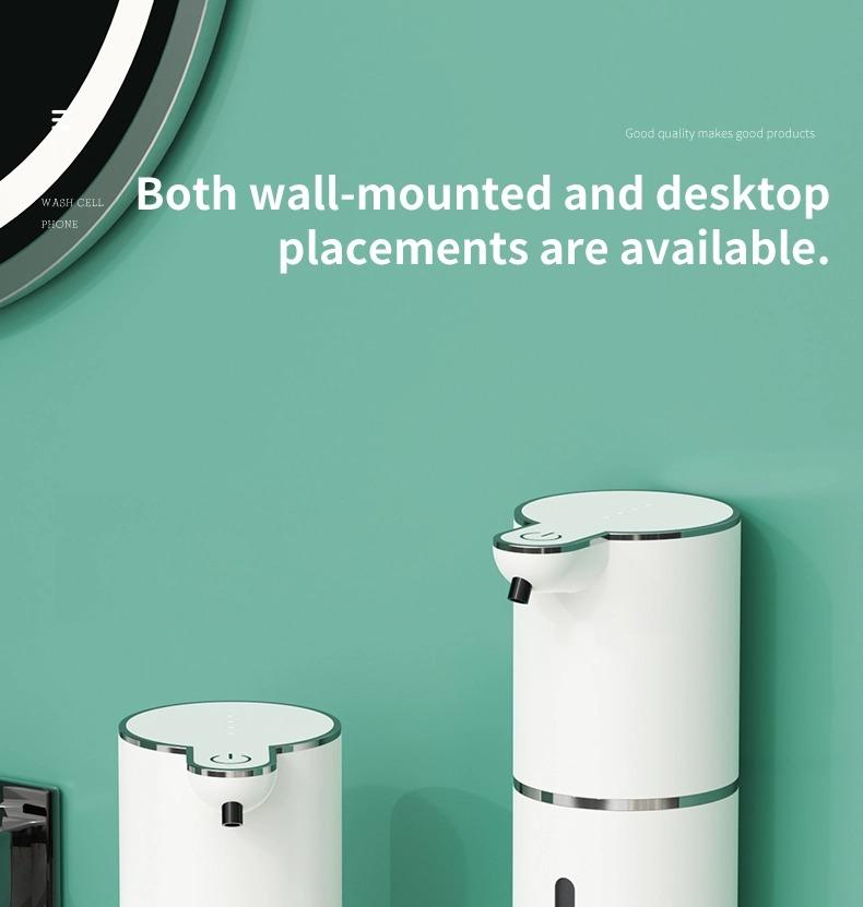 Automatic Soap Dispenser, Refillable Cosmetic Pump Dispenser, Non-Contact Automatic Sensor Foam Soap Dispenser, USB Rechargeable, Touchless Automatic Liquid Foam Dispenser for Bathroom and Kitchen, Hot Easter Sale!