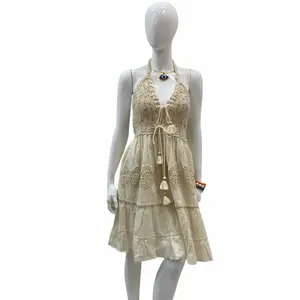 Salome Boho Chic Short Dress