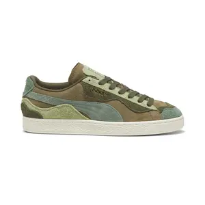 PUMA Mens Suede Trippy Lace Up Sneakers Shoes Casual - Green