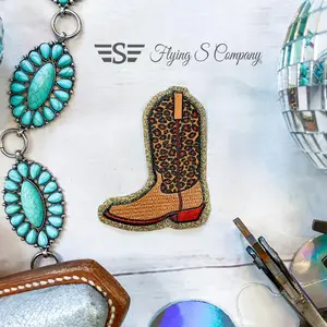 Leopard Boot Patch (Patch ONLY)