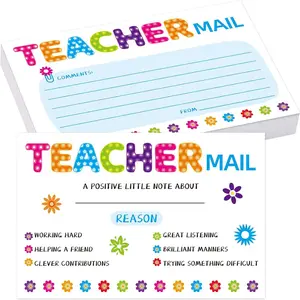 50 count Teacher Mail Notes to Parents Brag Cards Positive Behavior Postcards Happy Mail Cards Management Classroom  Haves