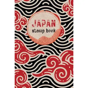 Japan Stamp Book: Collect Your Unique Travel Memories | Traditional Japanese Pattern Edition | Classic 4x6 Passport Size
