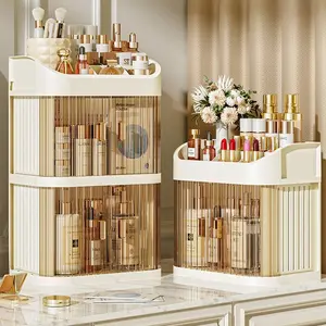 Multifunctional Large-Capacity Makeup Organizer, Drawer-Type Desktop Vanity Sundries Layer Storage Cabinet