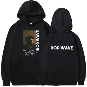 Vintage Rod Wave Hoodie Featuring Bold Tour Graphics
