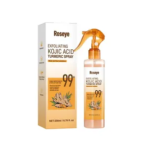 ROSEYE Turmeric Exfoliating Spray with Kojic Acid – 99% Effective for Brightening, Smoothing & Reviving Skin Naturally 200ml