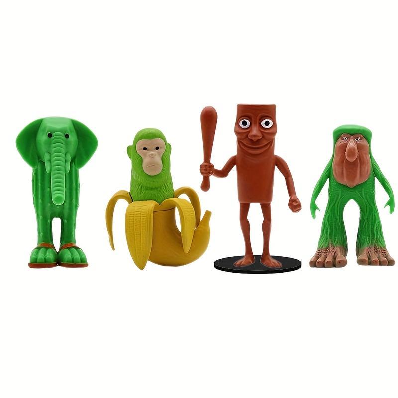 8pcs 1 Set Italian Brainrot Plastic Toy Action Figure Tung Tung Tung Sahur Tralalero Tralala Decorative Desktop Ornaments Christmas Birthday Gifts Animals Toyset Dinosaur Italian Brainrot Animal Figurine Set
