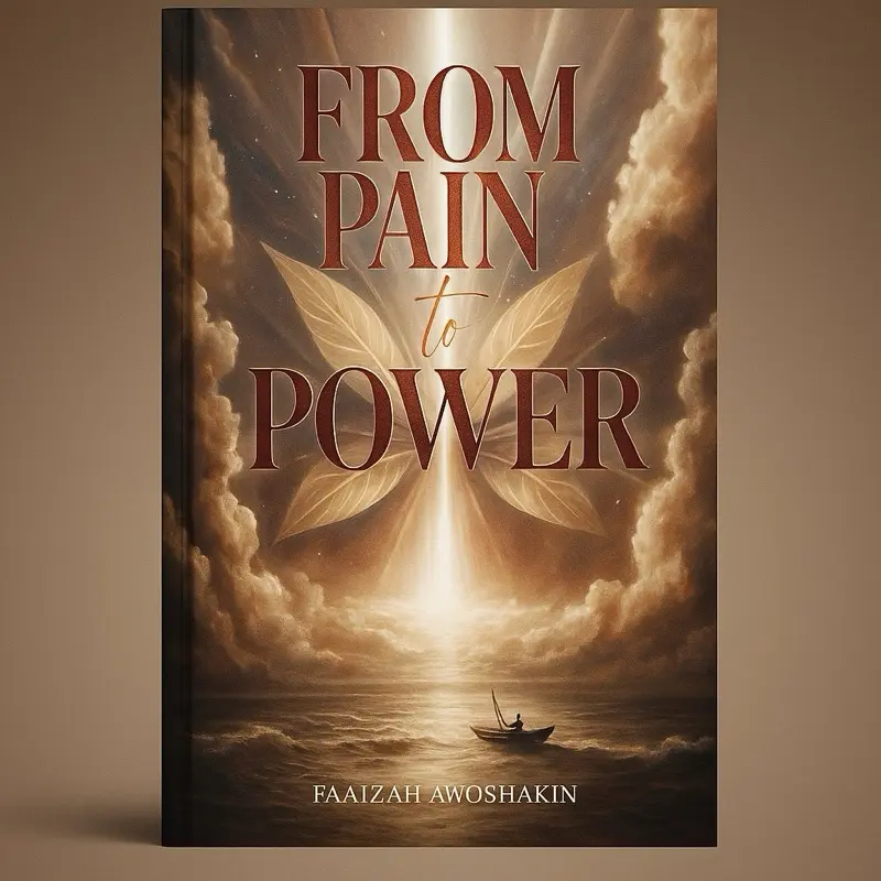 From Pain to Power: The Rise Within by Faaizah Awoshakin - A Spiritually Charged Guide to Healing & Resilience Through Poetic Storytelling and Biblical Reflection