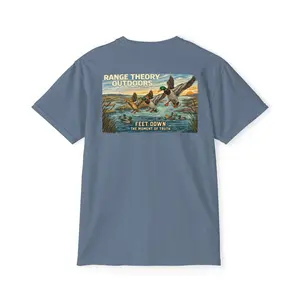 Mallard Ducks Feet Down  Pocket T-Shirt