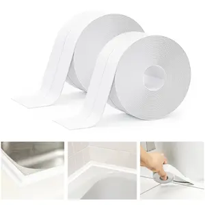 Beauty Seam Sticker Anti-Mildew Crack Tape Line Sticker Self-Adhesive Sealing Waterproof Tape for Pool Tile Bathroom Living Room