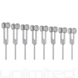 Luminanti Total Harmonic Spectrum Tuning Fork Set (Weighted)