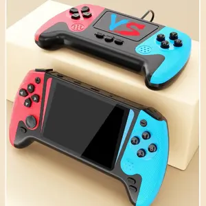 New Q21 Handheld Game Console: Retro Nostalgic Large Screen, 500-in-1 Classic 2-Player Gaming Device Protection