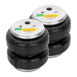 Air Spring Air Bag Replacement | Double Bellow Standard 2500 Lbs | 2 Pack