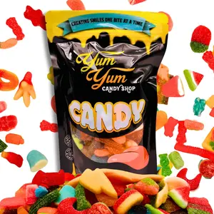 Ultimate Gummy Candy Mix – Over 150 Kinds Sweet and Sour Snack Chewy Gummies 1lb, 3lb, 5lb