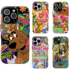 Y2K Groovy Scooby-Doo Phone CaseRetro Cartoon Fan Favorite,Tough phone case,for iPhone 17 16 15 14 13 12 11 Pro Max for Samsung S21–S25 Plus Ultra,Gifts For Fans, Phone Accessories Protective Rubber