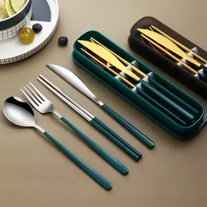 Travel Cutlery Set with Case