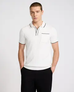 Express Modern Prep Short Sleeve Sweater Polo