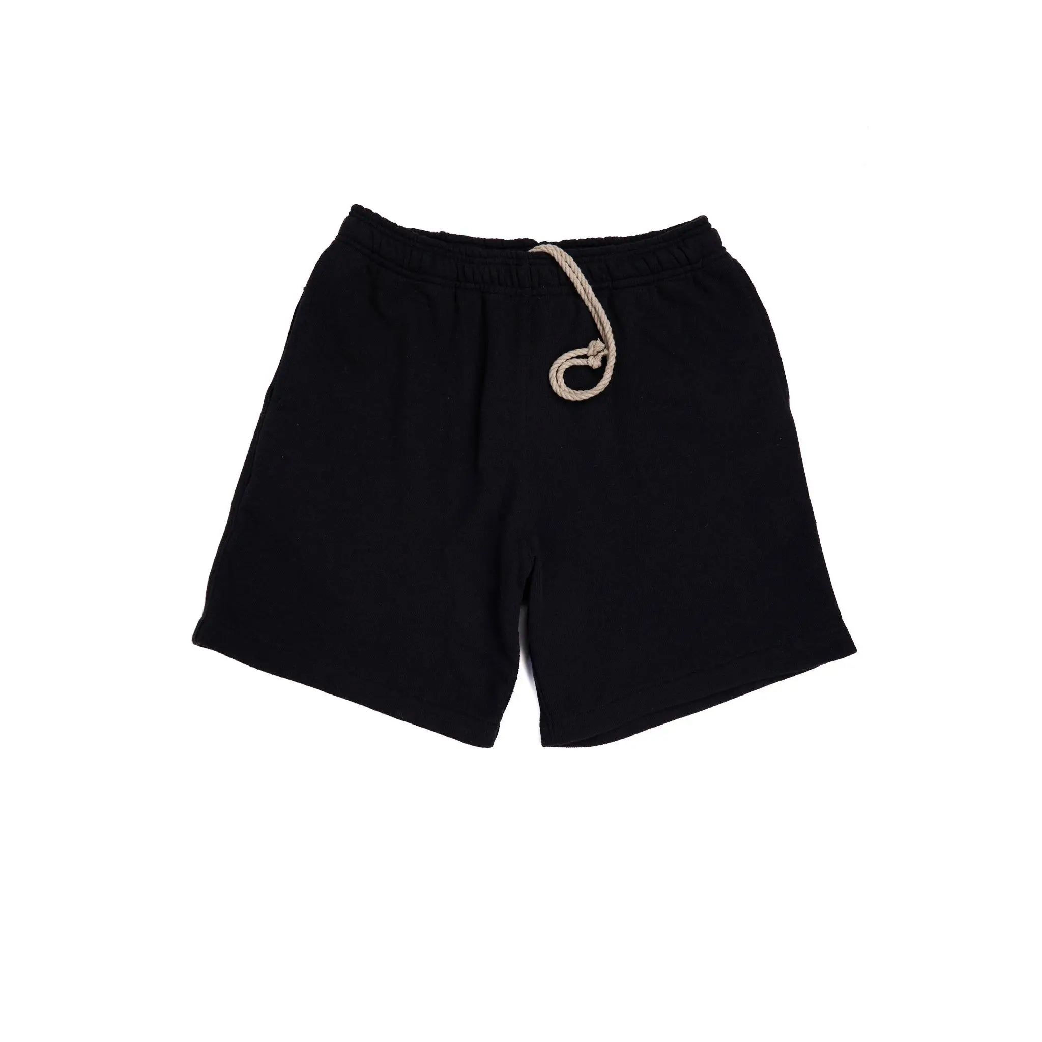 The Standard Short Upcycled Cotton Terry  - Black