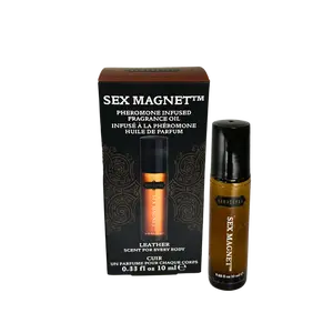 Leather and Cedar pheromone, Unisex Perfume, Roll-on Oil Fragrance