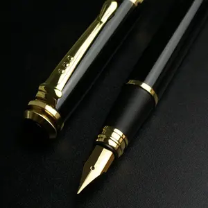 Metal Fountain Pen with Converter, Business Signature Pen, Professional Calligraphy Painting Diary Tool, Artists and Pen Lovers Must Have, Inspirational Metal Pens, Aesthetic Pens