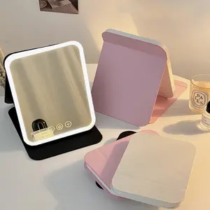 Portable LED Light Makeup Mirror, Touch tiktokshopspringglowup Portable LED Light Makeup Mirror, Touch tiktokshopspringglowup