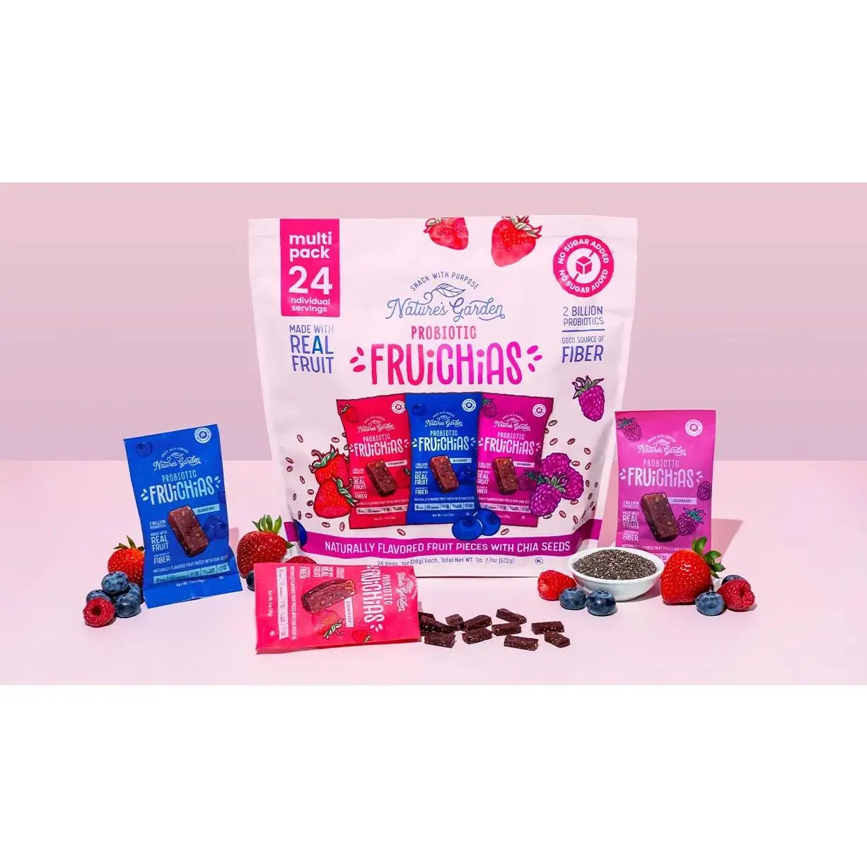 Nature’s Garden Probiotic Fruichias - 24ct Variety Pack