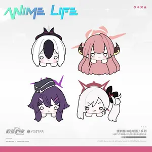 Anime Blue Archive Onikata Kayoko Rikuhachima Aru Asagi Mutsuki Igusa Haruka Plush Doll Toy Stuffed Cartoon Cosplay