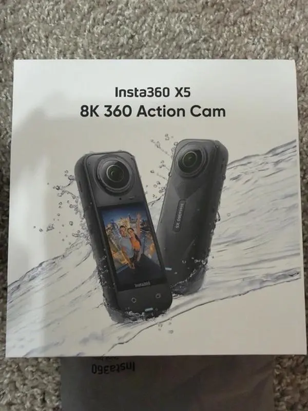Brand Insta360 X5 8K 360 Degree Pocket Action Camera Standard Edition Waterproof Black