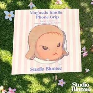 Handmade Yoshitomo Nara Inspired Sheep Magnetic Phone Grip: Stand & Stylish Accessory