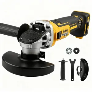 High-Performance Dewalt DCG405NT Angle Grinder with Kickback Brake and Slide Switch, 125mm