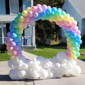 Balloon Arch Stand Kit, 1 Count 59in Balloon Arch Frame, Balloon Holder for Birthday Wedding Baby Shower Party Decoration, Party Decoration Supplies