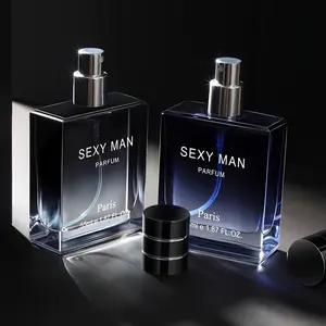 Passionate Men's Eau De Toilette, Subtle Elegant Woody Notes, Vibrant Confident Oceanic Scent, Highlight Personal Charm, 55ML