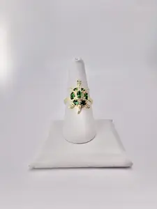 Vivandi Turtle Gemstone Ring