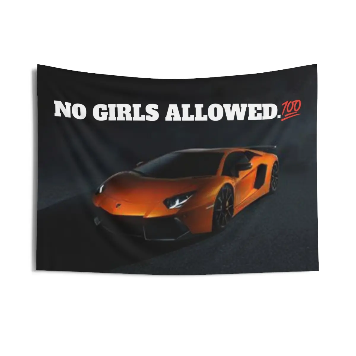 Lamborghini flag.
