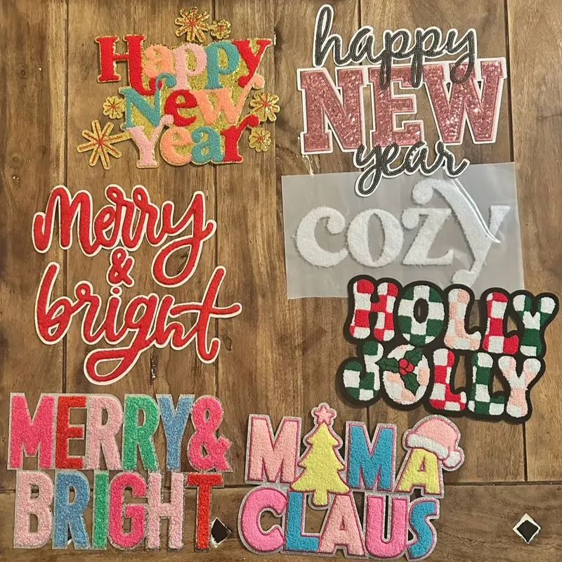 LIMITED Stock Chenille & Sequin Patches LIMITED Stock Chenille & Sequin Patches