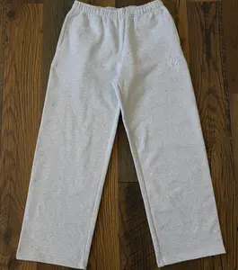 Lotus Straight Leg Sweatpants - Heather Grey