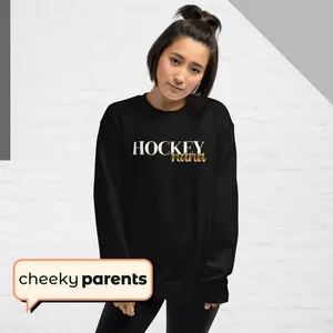Hockey Nana Gift | Hockey Nana Crew Neck | Hockey Grandma Sweatshirt | Hockey Nana Sweatshirt | Hockey Spirit Wear | Hockey Mom