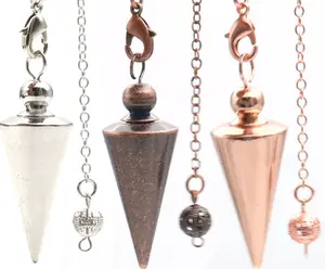 Pendulums with silver chains