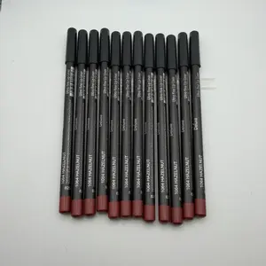 12 pc Italia Deluxe Ultra Fine Lip Liner - Hazelnut, Chocolate, Brown and Hot Cocoa