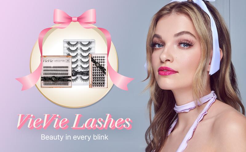 VieVie Wide Lash Clusters 72pcs DIY Eyelash Extension Lashes 9-16mm Mix Individual Eyelashes Natural Look for Makeup Makeover VieVie Wide Lash Clusters 72pcs DIY Eyelash Extension Lashes 9-16mm Mix Individual Eyelashes Natural Look for Makeup Makeover