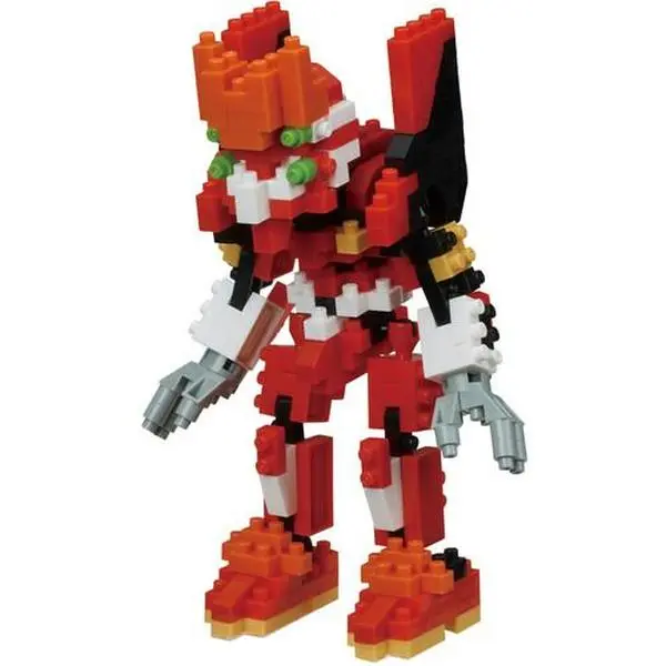 Nanoblock - Evangelion - Character Collection - Production Model-02 Building Kit  [COLLECTIBLES] Brick