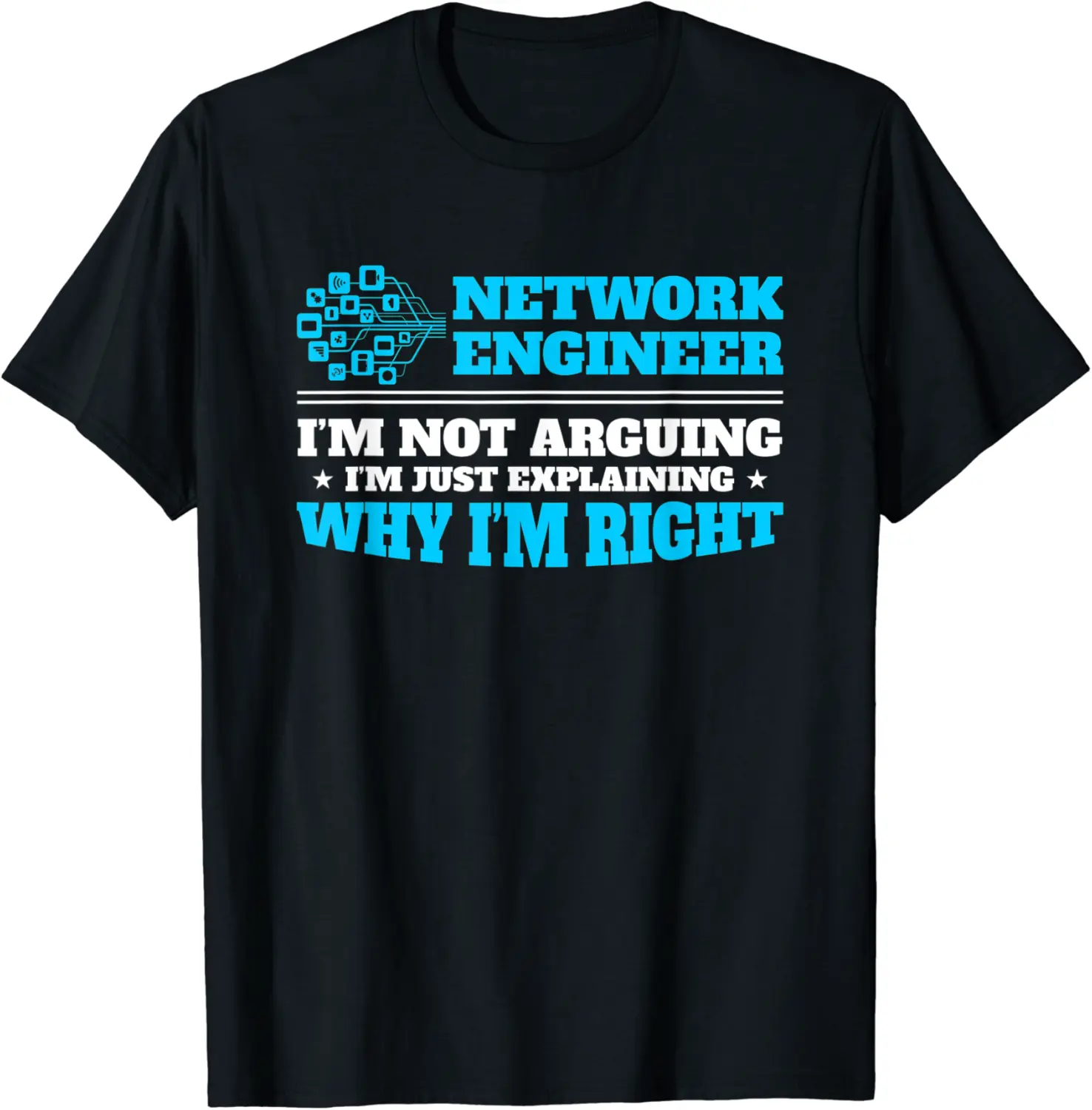 Computer Network Engineering Network Engineer T-Shirt - Rosazamorap Shop 46B0BT6LTZHW