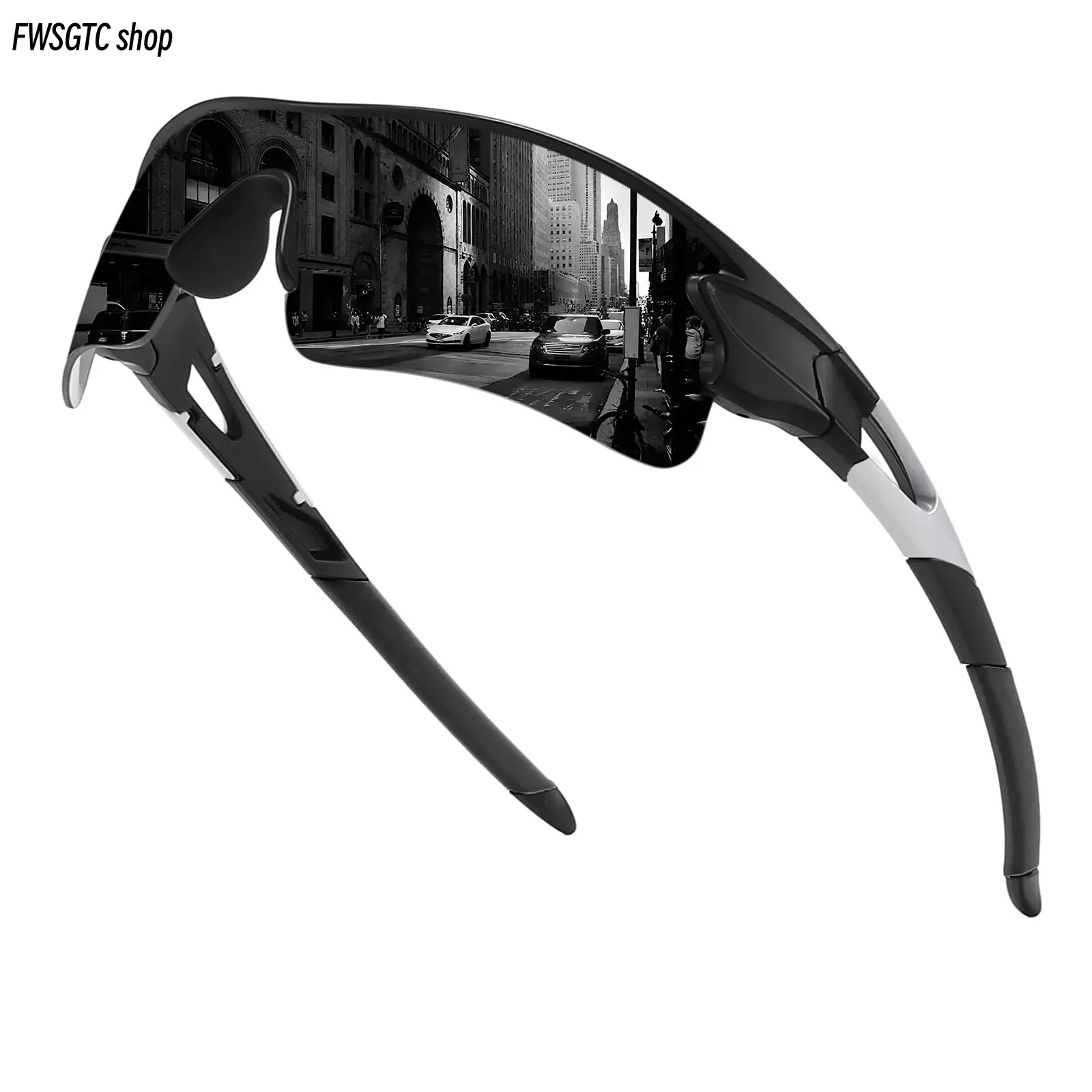 Unisex HD Cycling Goggles, Windproof UV400 Anti-Glare Sports Sunglasses, Lightweight Shatterproof Professional Outdoor Eyewear, Perfect for Cycling, Running, Marathon, Mountaineering, Fishing and All Daily Outdoor Activities