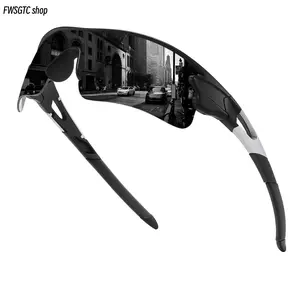 Unisex HD Cycling Goggles, Windproof UV400 Anti-Glare Sports Sunglasses, Lightweight Shatterproof Professional Outdoor Eyewear, Perfect for Cycling, Running, Marathon, Mountaineering, Fishing and All Daily Outdoor Activities