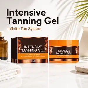 Intensive Body Self-Tanning Gel (150g) - Moisturizing Formula with 3 Key Ingredients for Even, Natural-Looking Bronze Glow