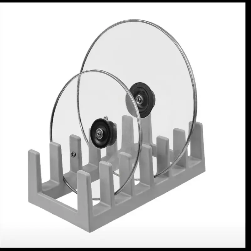 Tier Plate Organizer Rack – Kitchen Cabinet & Countertop Storage