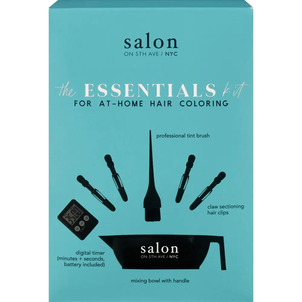 Salon on 5th Ave - The Essentials Kit for At-Home Hair Coloring - 7 piece