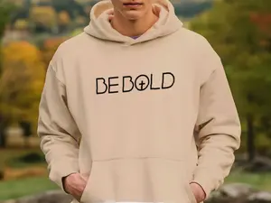 Be Bold Hoodie — Men's Black