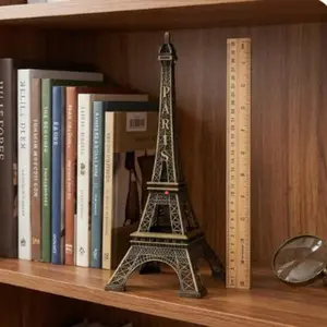 Eiffel Tower Model, 1 Count Iron Eiffel Tower Statue, Durable Structure Architectural Ornament, Ideal Gift, Home Decor for Living Room, Bedroom, Office
