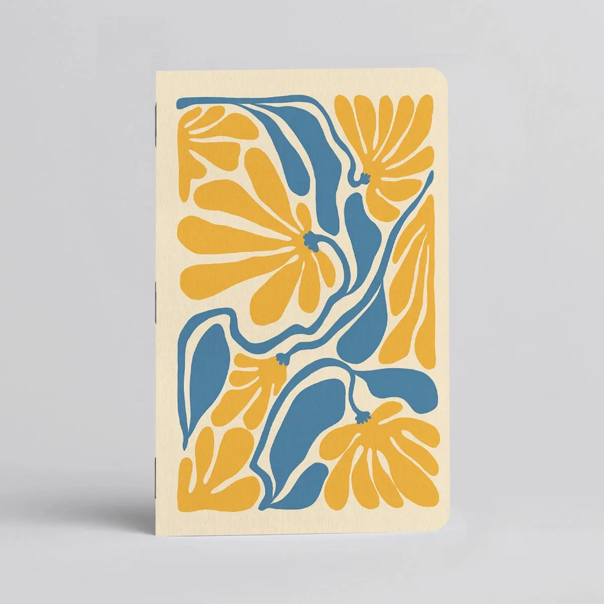 Yellow Floral Notebook Yellow Floral Notebook